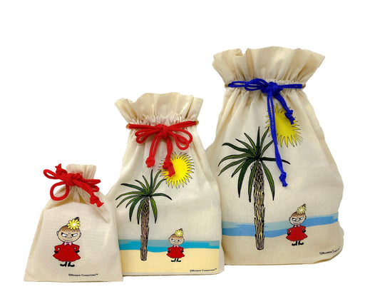 Moomin Shop Hawaii Small Drawstring Pouch