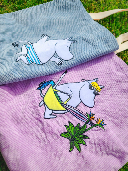 Moomin Shop Hawaii Corduroy Tote Bags