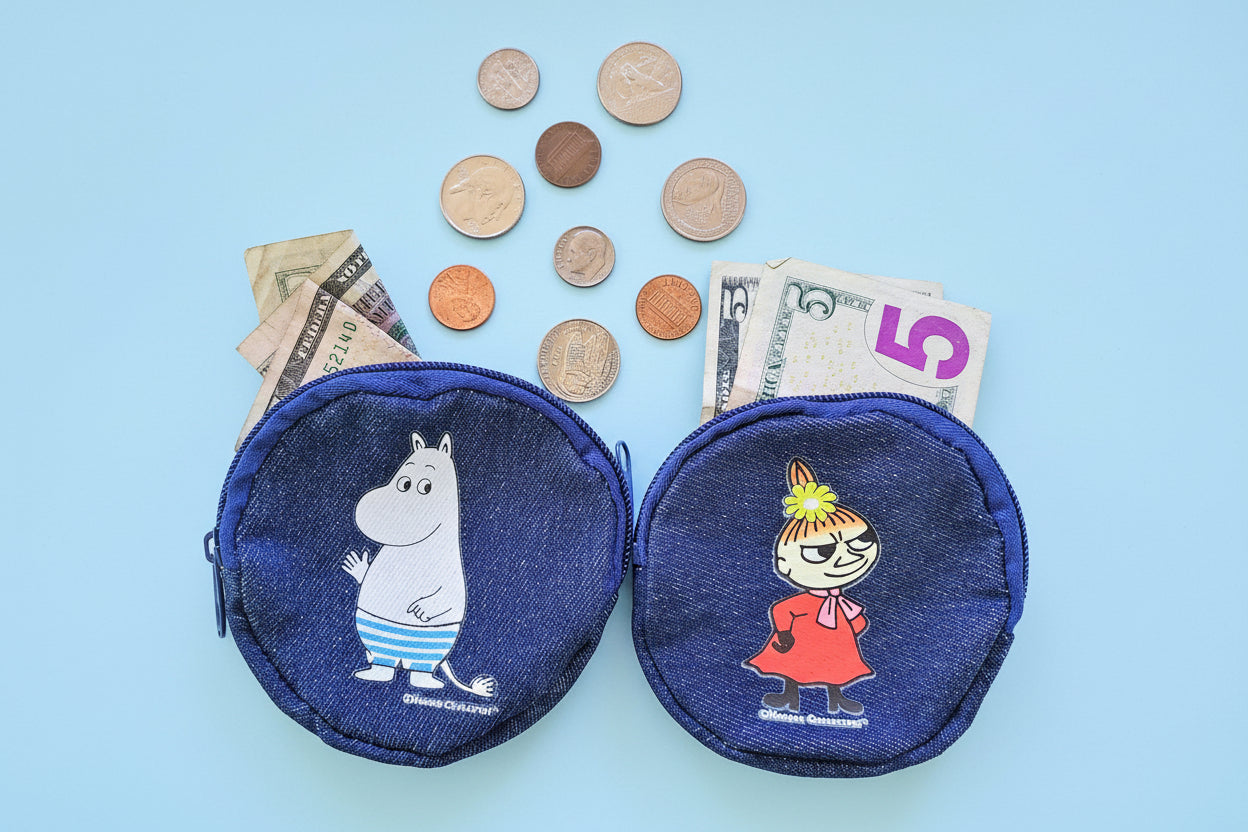 Moomin Shop Hawaii Coin Pouches