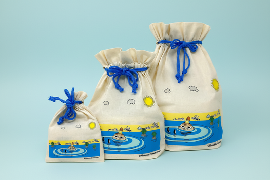 Moomin Shop Hawaii Large Drawstring Pouch