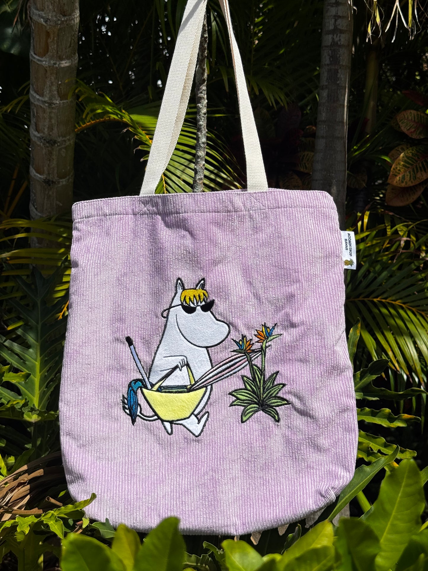 Moomin Shop Hawaii Corduroy Tote Bags