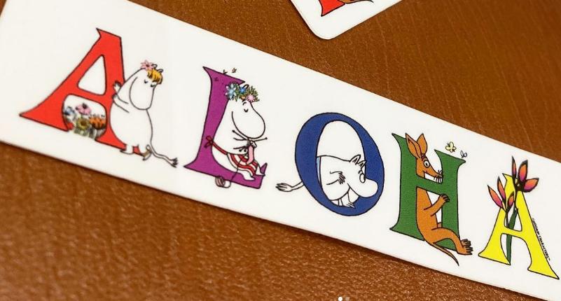 Moomin Shop Hawaii Stickers