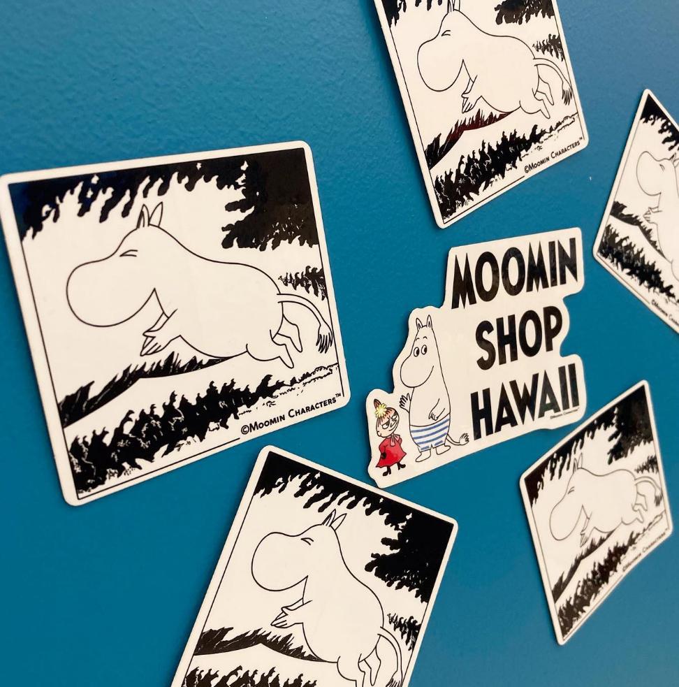 Moomin Shop Hawaii Stickers