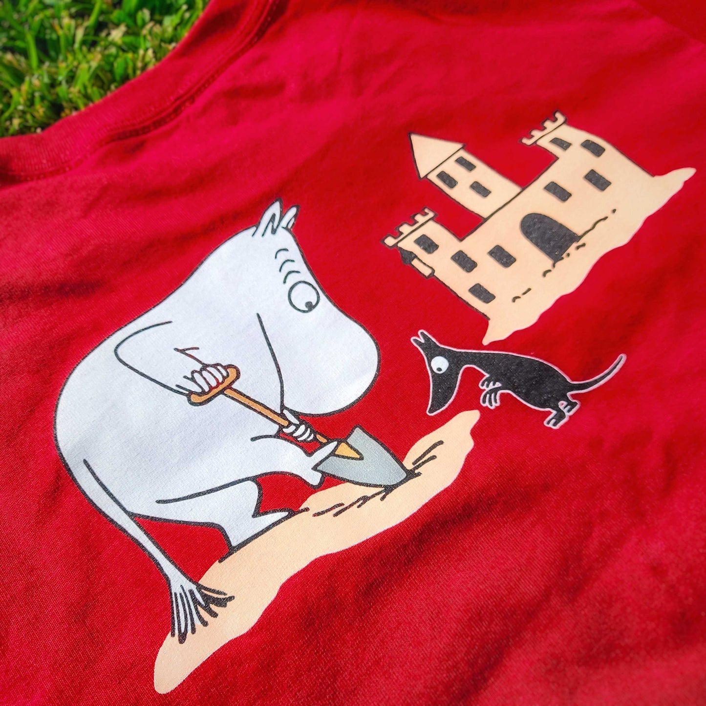 Moomin Shop Hawaii Sand Castle Adult Shirt