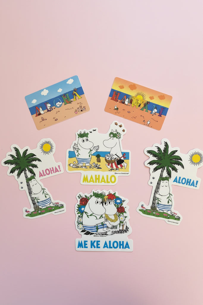 Moomin Shop Hawaii Stickers