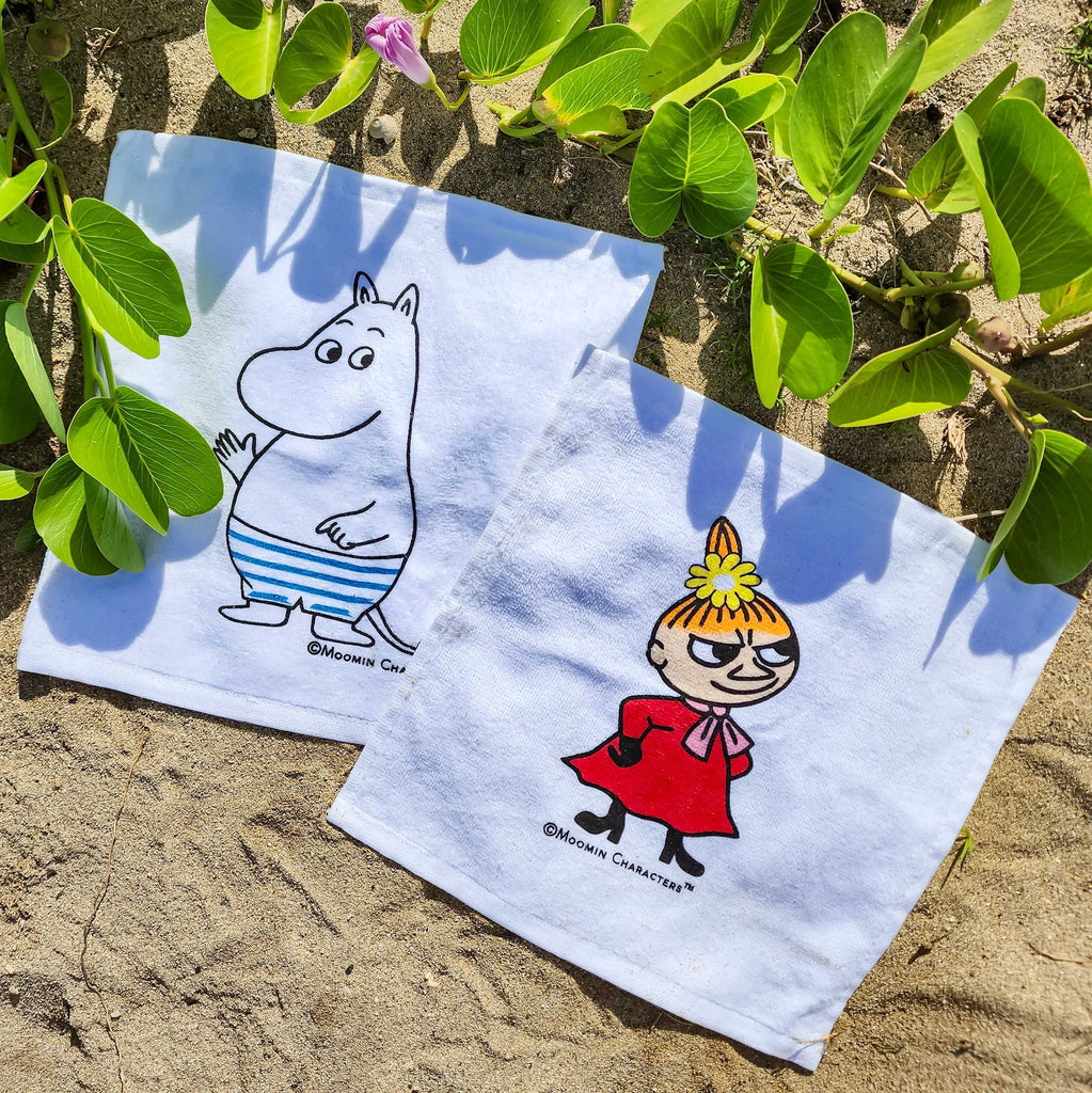 Moomin Shop Hawaii Face Towels