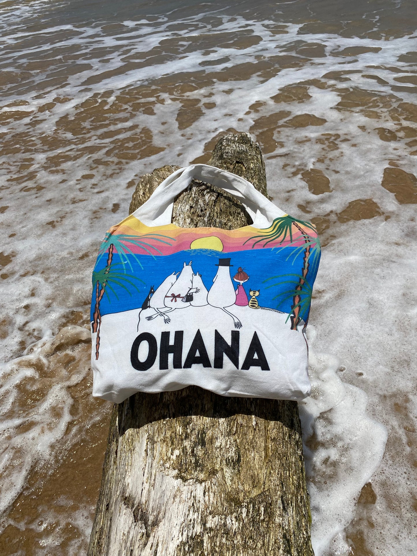 Moomin Shop Hawaii OHANA Tote Bag