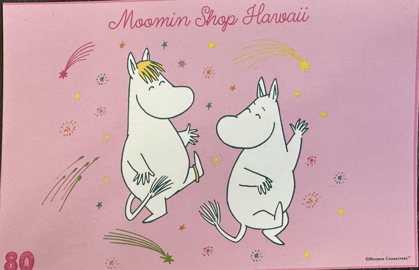 Moomin Shop Hawaii Postcards