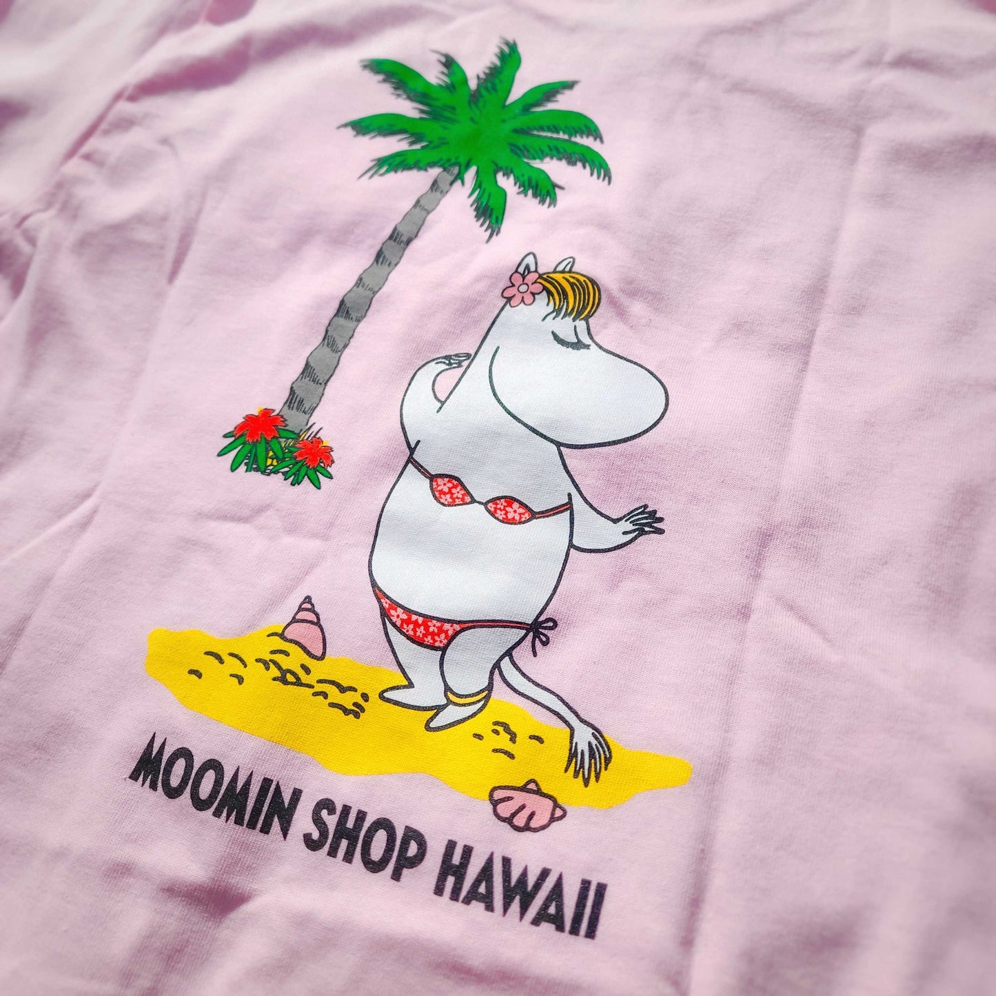 Moomin Shop Hawaii Snorkmaiden Shell Adult Shirt