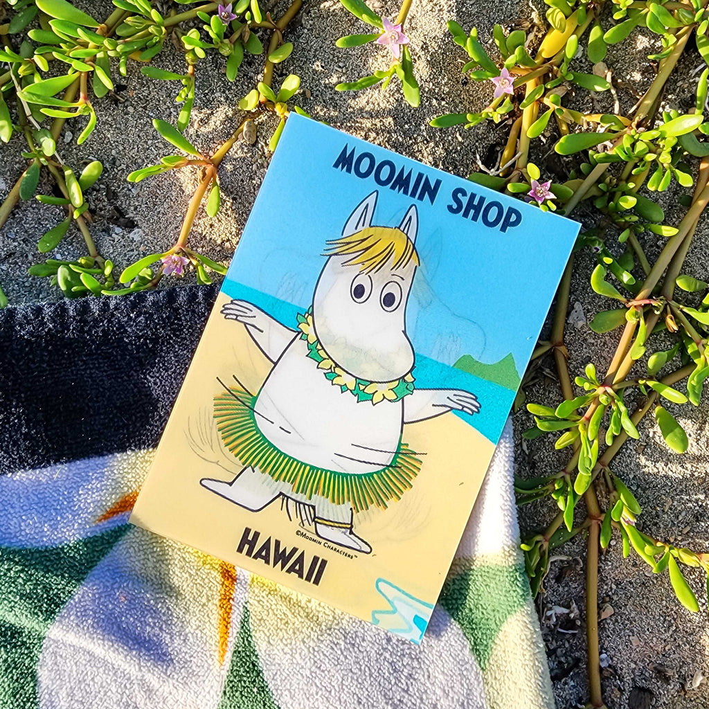 Moomin Shop Hawaii Holographic Postcard
