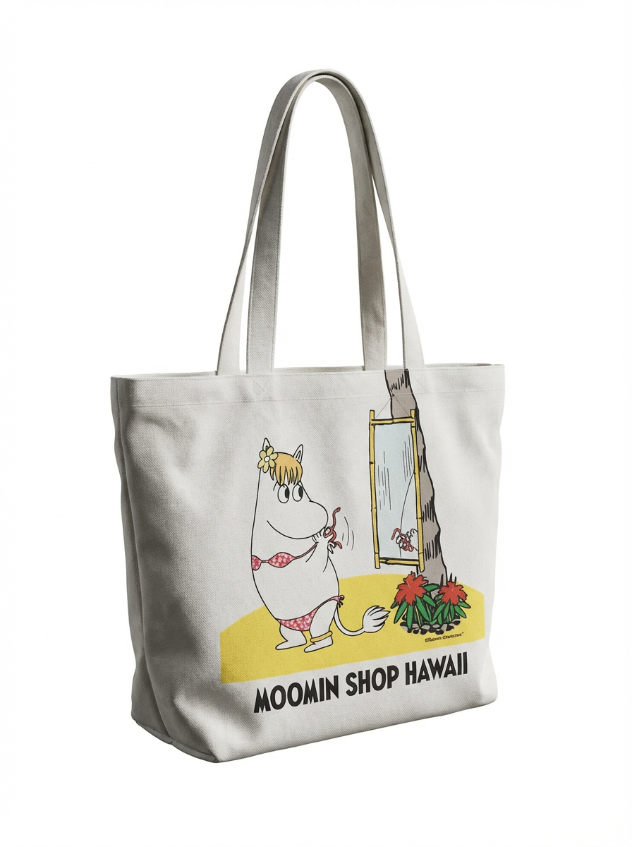 Moomin Shop Hawaii Snorkmaiden Bikini Canvas Tote Bag