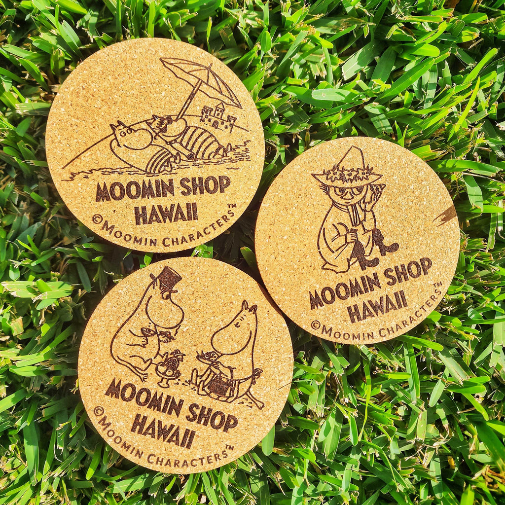 Moomin Shop Hawaii Cork Coasters