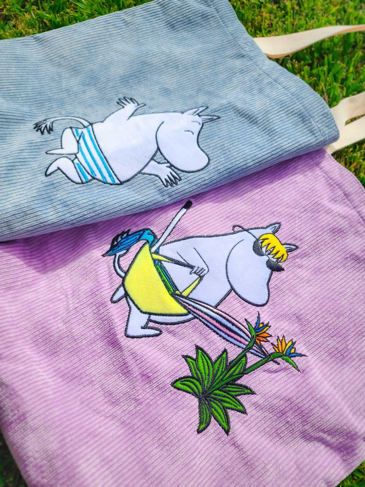 Moomin Shop Hawaii Corduroy Tote Bags