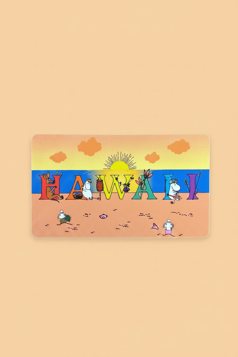 Moomin Shop Hawaii Stickers