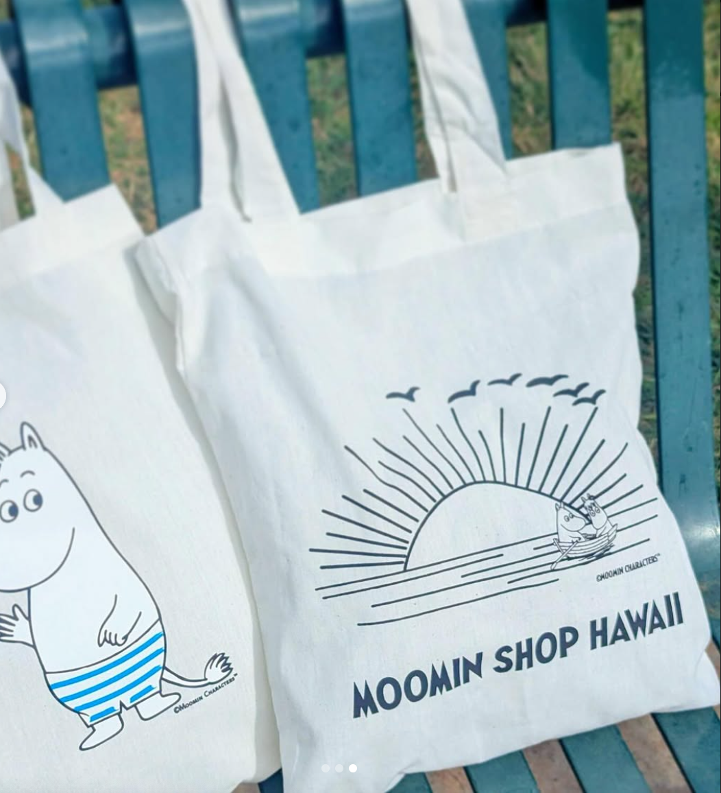 Moomin Shop Hawaii Totes