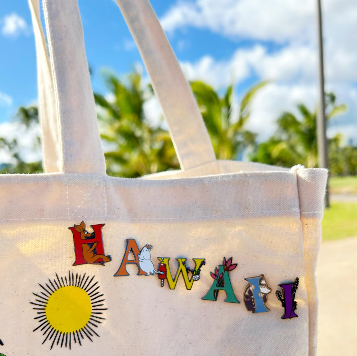 Moomin Shop Hawaii Enamel Pins