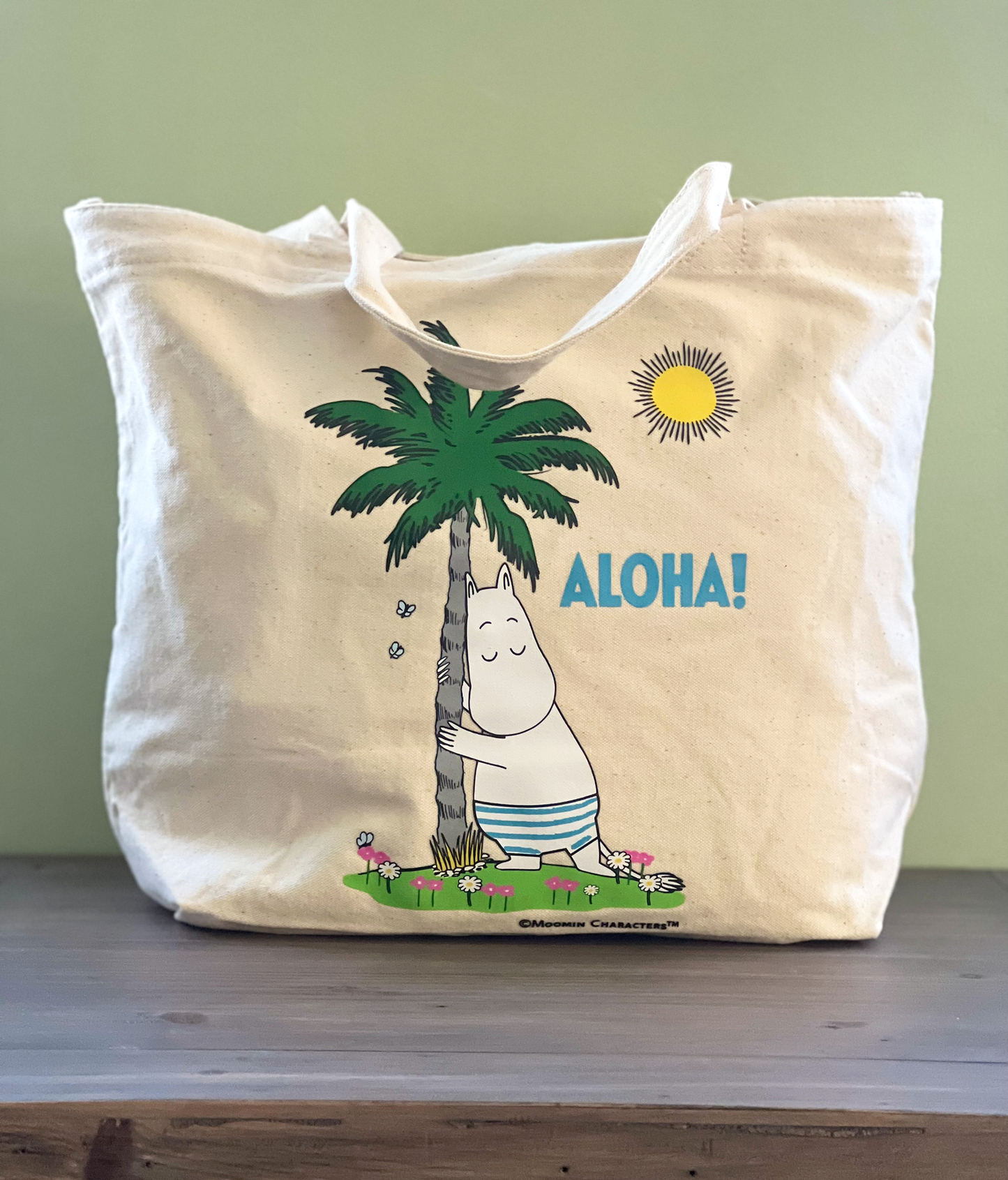 Moomin Shop Hawaii Canvas Tote Bags