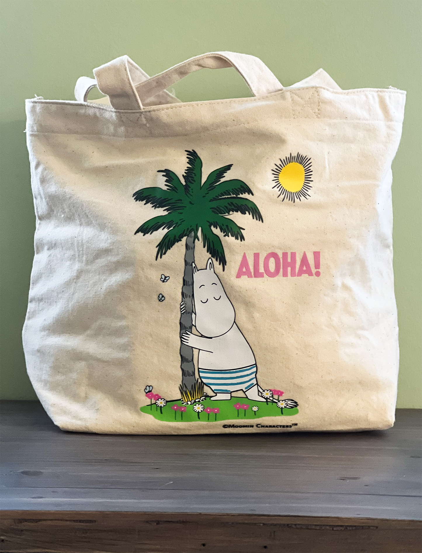 Moomin Shop Hawaii Canvas Tote Bags