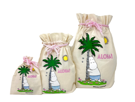 Moomin Shop Hawaii Small Drawstring Pouch