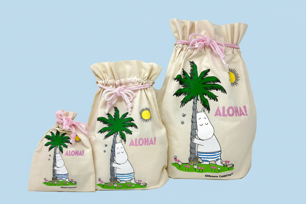 Moomin Shop Hawaii Small Drawstring Pouch