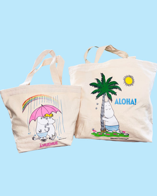 Moomin Shop Hawaii Canvas Tote Bags