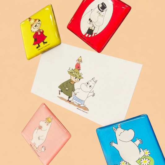 Moomin Shop Hawaii 4 Pack Magnet Set